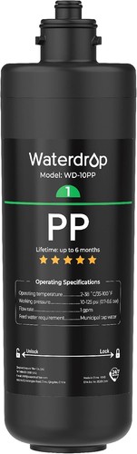 Waterdrop 10pp untertisch - 10pp,